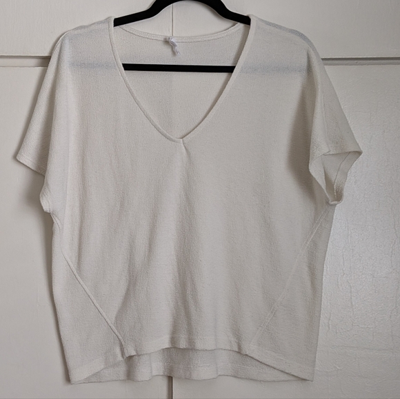 Grace & Gather V-Neck Oversized Top - Picture 1 of 4